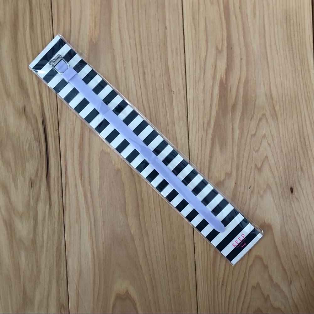 Keep Collective Silicone Band- Lilac